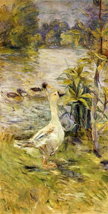 the-goose-berthe-morisot